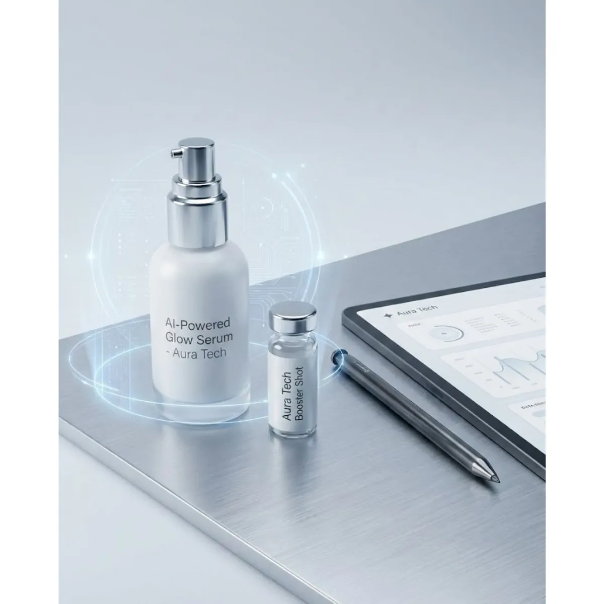 AI-Powered Glow Serum view 3