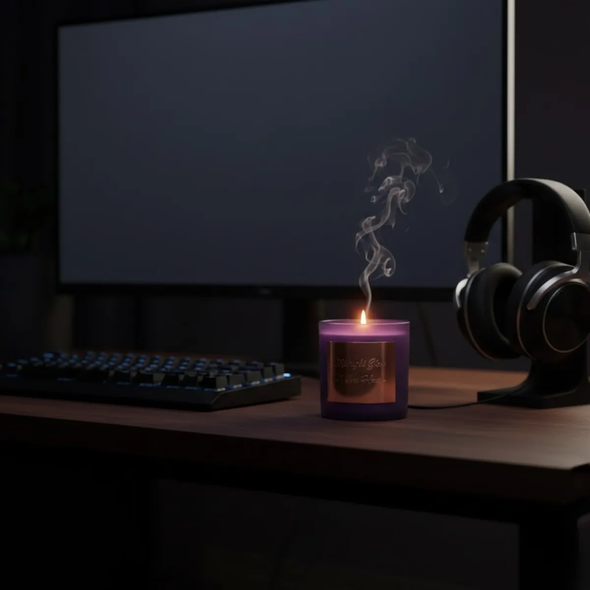 Midnight Glow Candle view 5